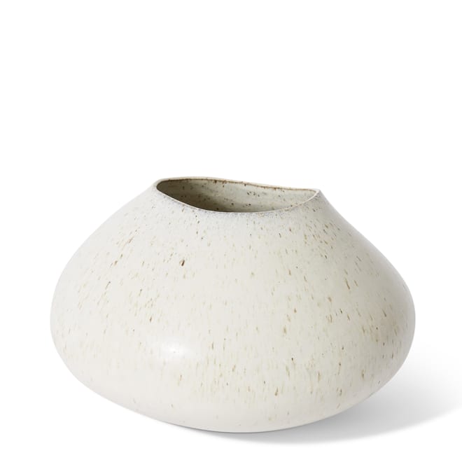 Talula Pod Vase - Beige, 14cm (H)