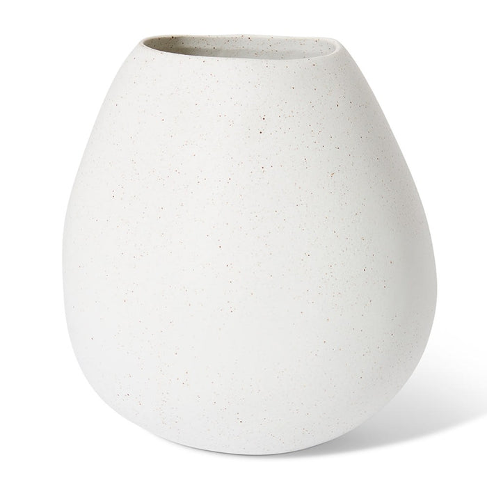 Matias Vase - Sandy White, 25cm (H)