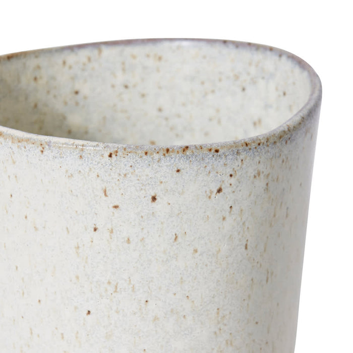 Talula Tall Vase - Beige, 21cm (H)