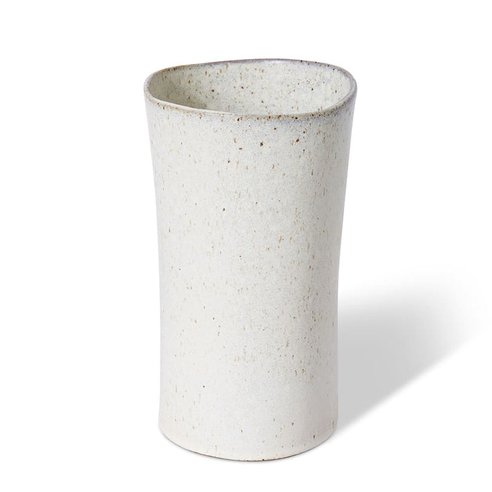 Talula Tall Vase - Beige, 21cm (H)