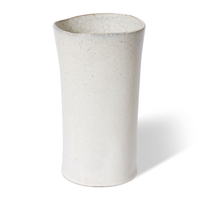Talula Tall Vase - Beige, 30cm (H)