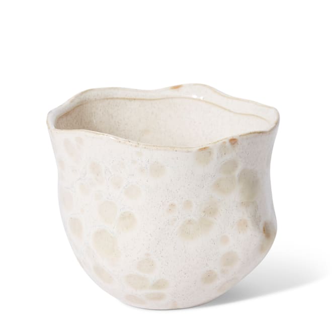 Alfonso Pot - Cream, 11cm (H)