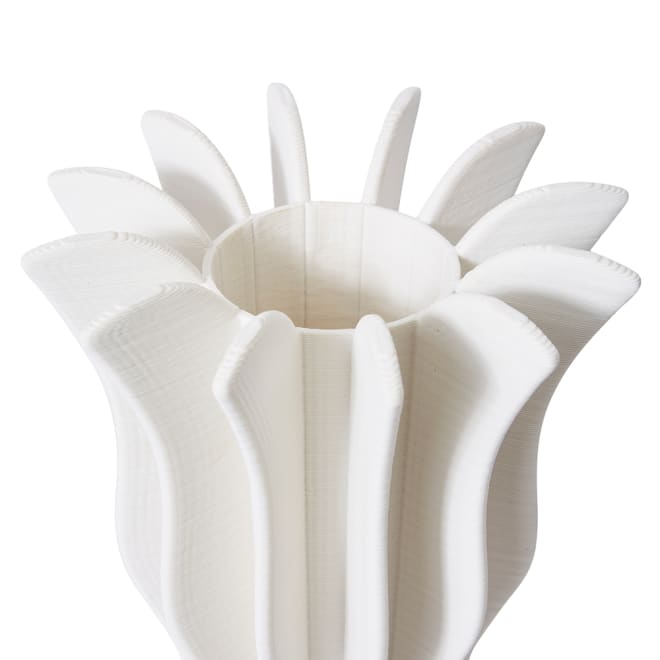 Sanchez Vase - Ivory, 43cm (H)