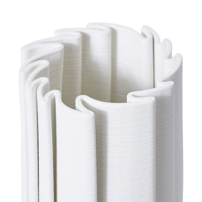 Wright Vase - Ivory, 43cm (H)