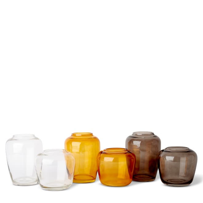 Brice Vase - Clear, 19cm (H)