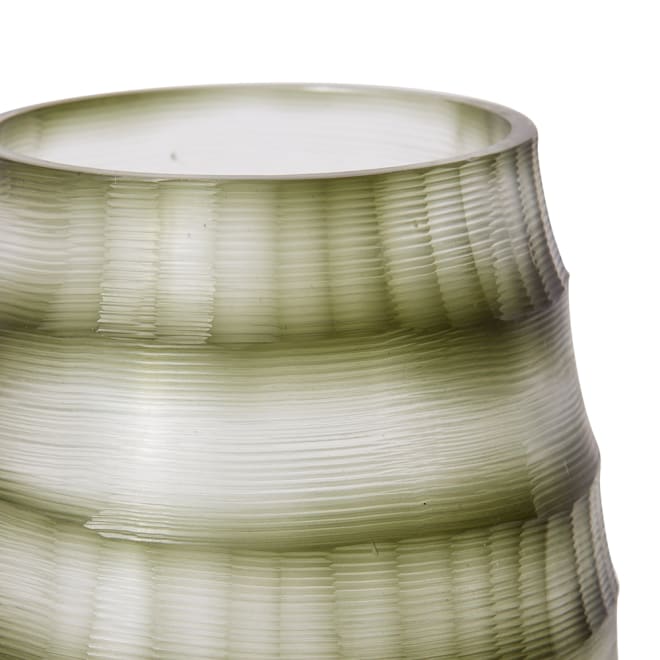 Florian Vase - Dusty Green, 30cm (H)