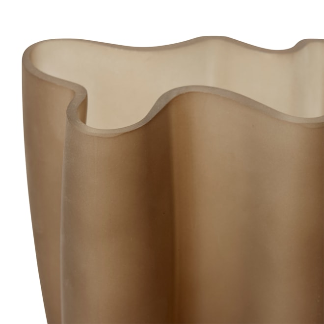 Victoria Vase - Brown, 18cm (H)