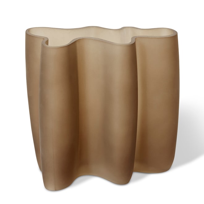 Victoria Vase - Brown, 18cm (H)