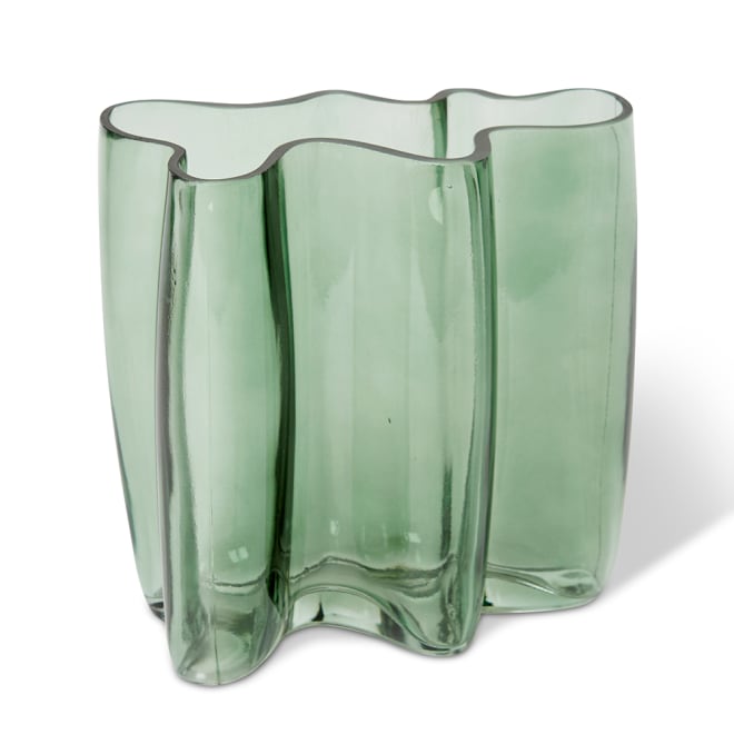 Victoria Vase - Green, 18cm (H)