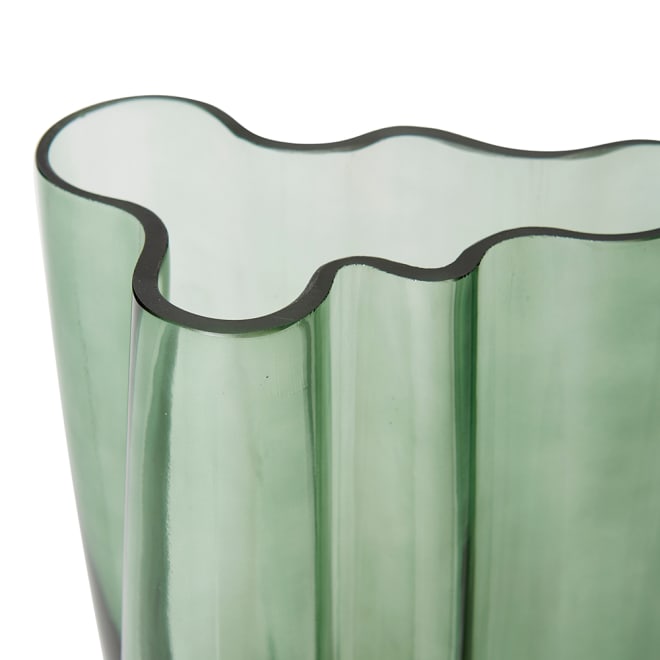 Victoria Vase - Green, 25cm (H)