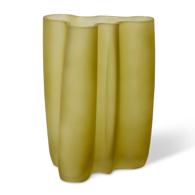 Victoria Vase - Olive, 25cm (H)