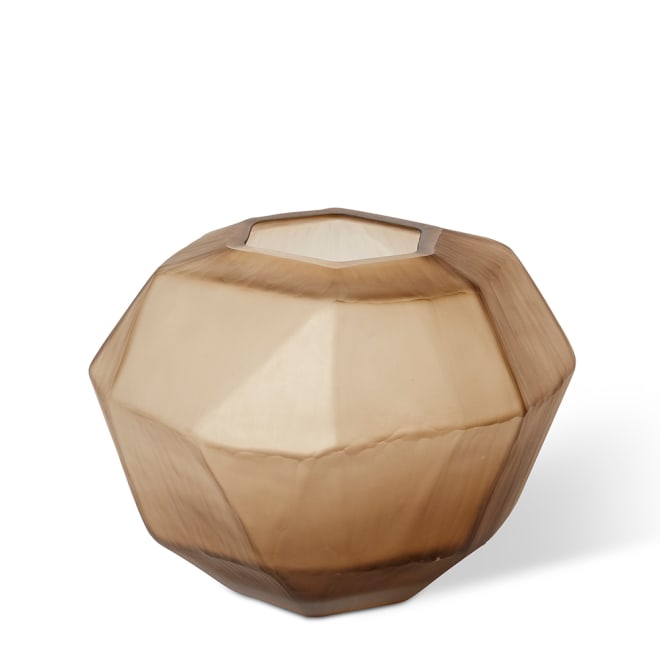 Waylon Vase - Smoke Brown, 23cm (H)