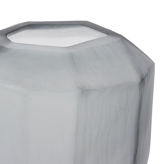 Waylon Tall Vase - Smoke Grey, 46cm (H)