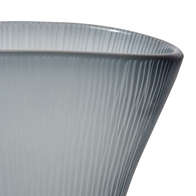 Lona Vase - Smoke Grey, 30cm (H)