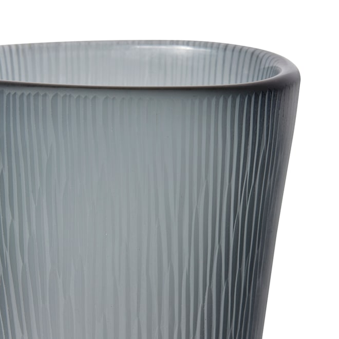 Lona Vase - Smoke Grey, 48cm (H)