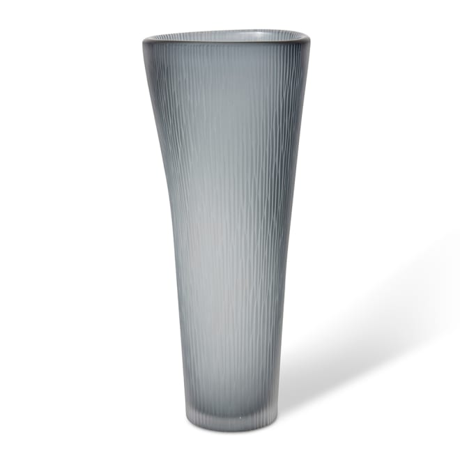 Lona Vase - Smoke Grey, 48cm (H)