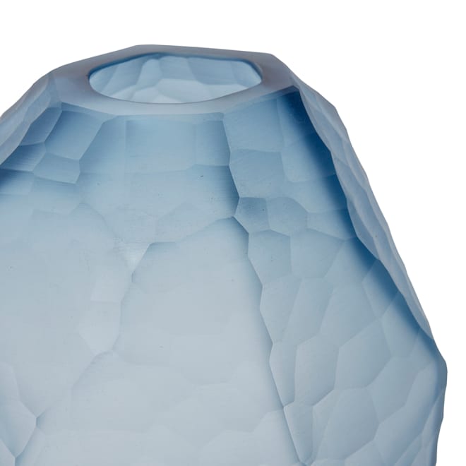 Rufus Vase - Ink Blue, 27cm (H)
