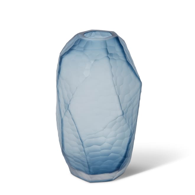 Rufus Vase - Ink Blue, 27cm (H)