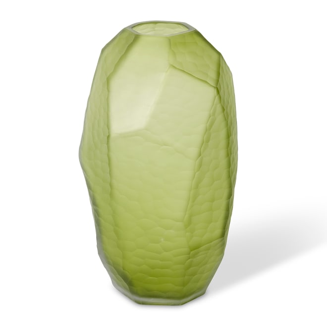 Rufus Vase - Dark Green, 35cm (H)