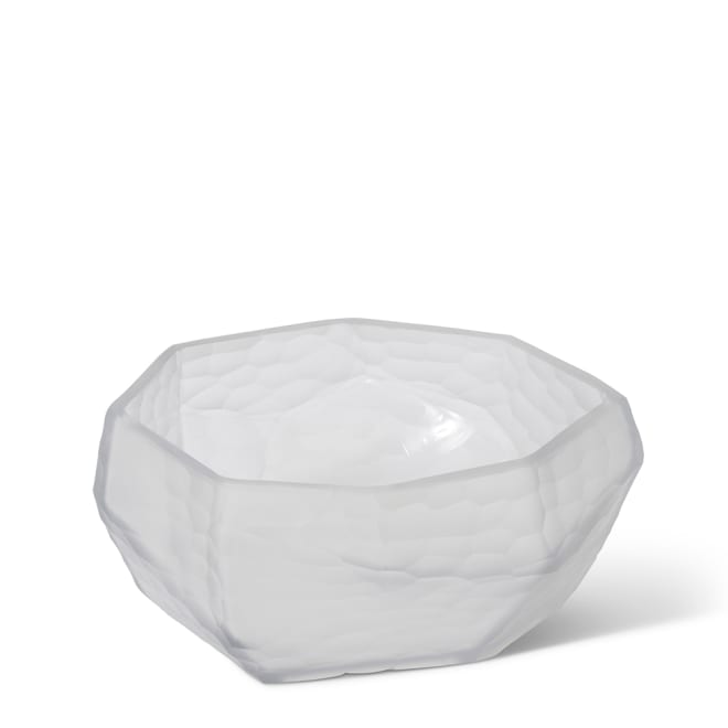 Rufus Bowl - Frosted White, 10cm (H)