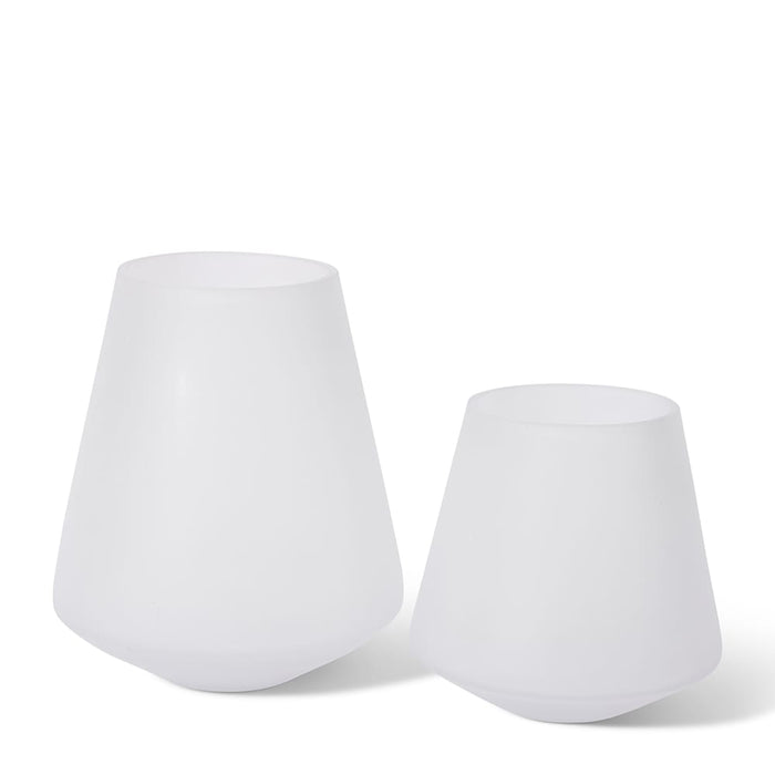 Cassidy Vase - White, 26cm (H)