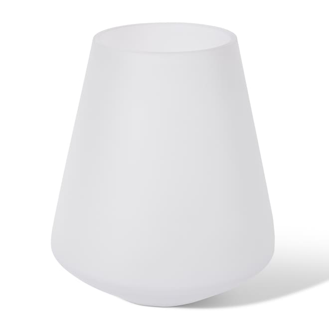 Cassidy Vase - White, 26cm (H)