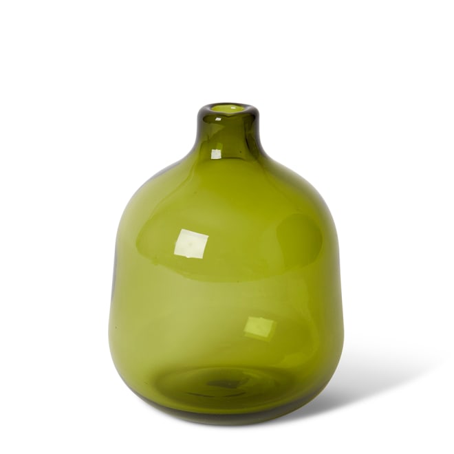 Dalili Bottle - Green, 14cm (H)