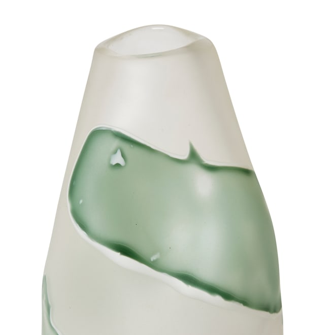 Zaida Vase - Sage/White, 44cm (H)