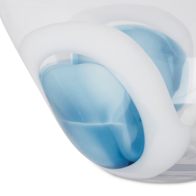 Carina Bowl - Blue/Clear, 19cm (H)
