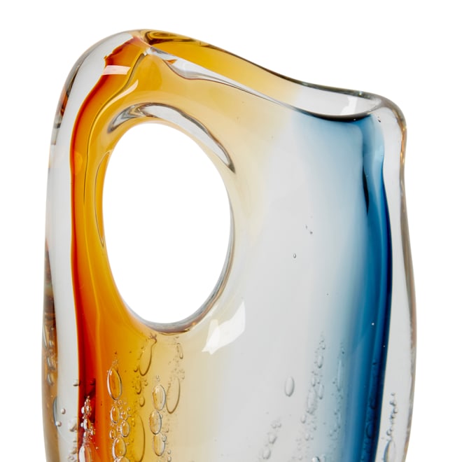 Kamara Vase - Blue, 29cm (H)