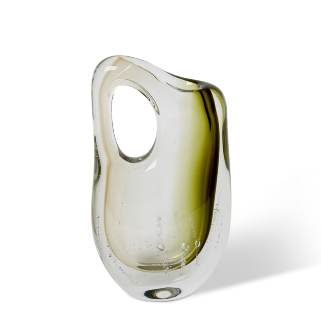 Kamara Vase - Green, 29cm (H)