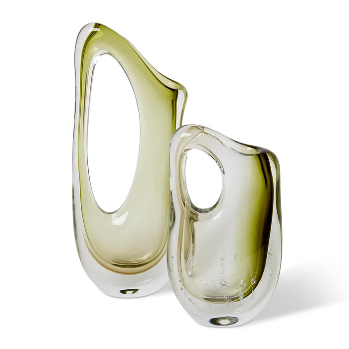 Kamara Vase - Green, 29cm (H)