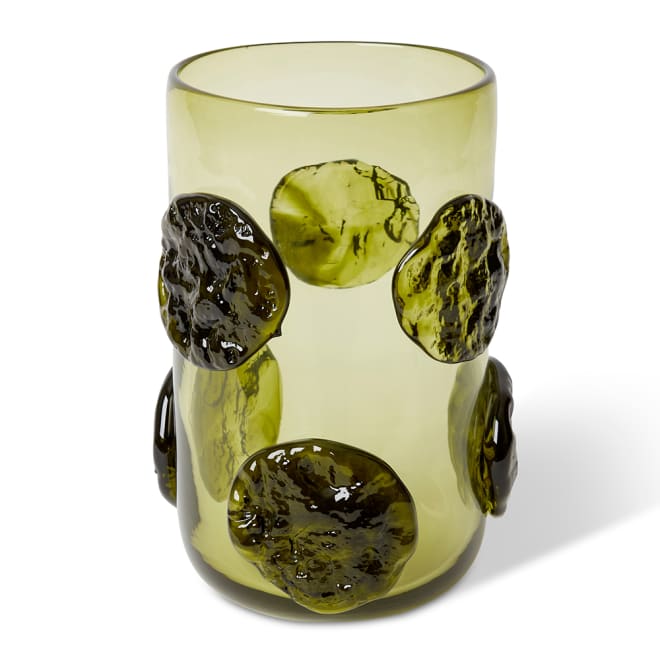 Mansa Vase - Green, 35cm (H)