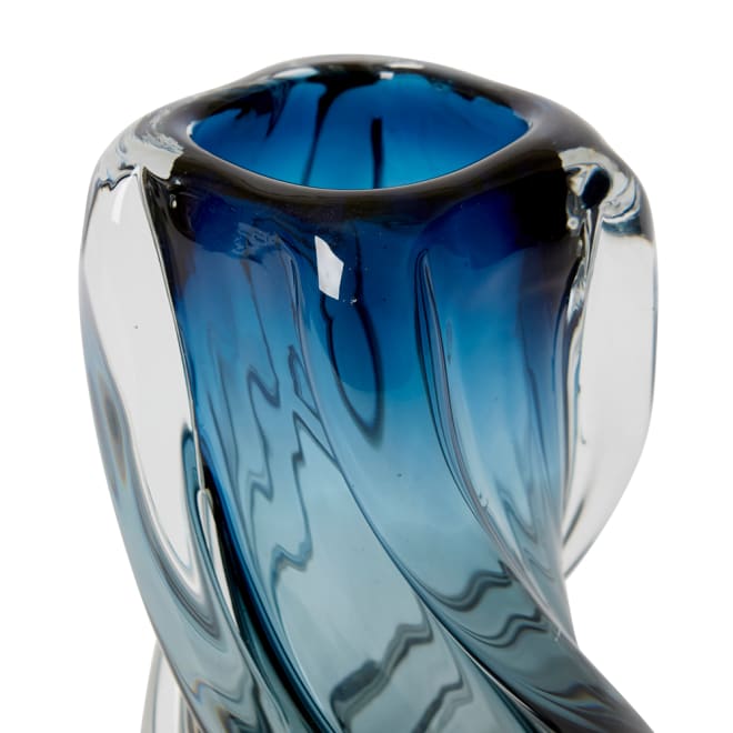 Sharik Vase - Blue, 20cm (H)