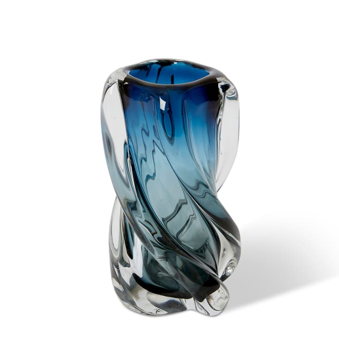 Sharik Vase - Blue, 20cm (H)