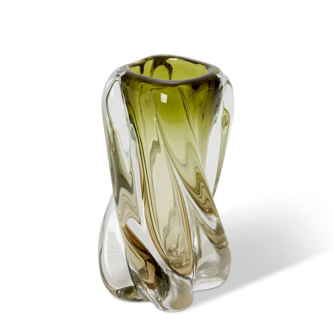Sharik Vase - Green, 20cm (H)