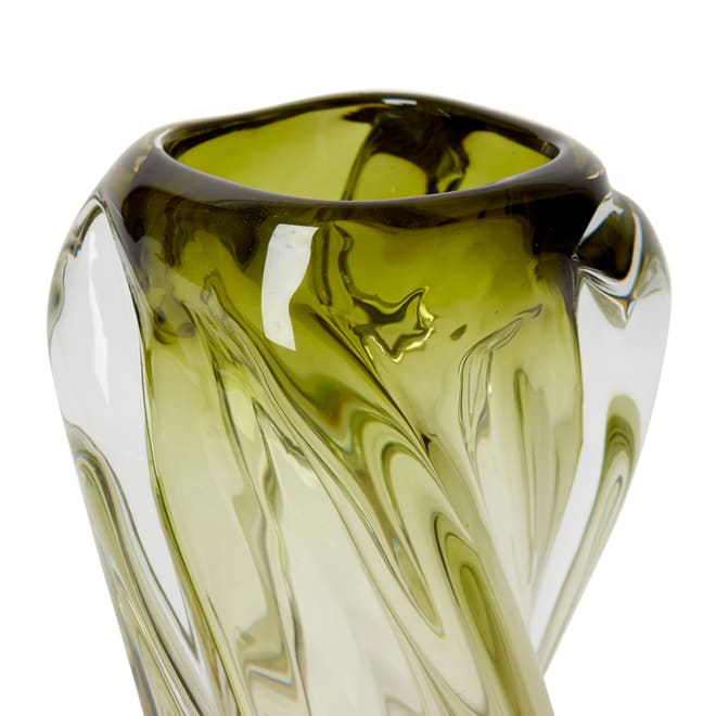 Sharik Vase - Green, 28cm (H)