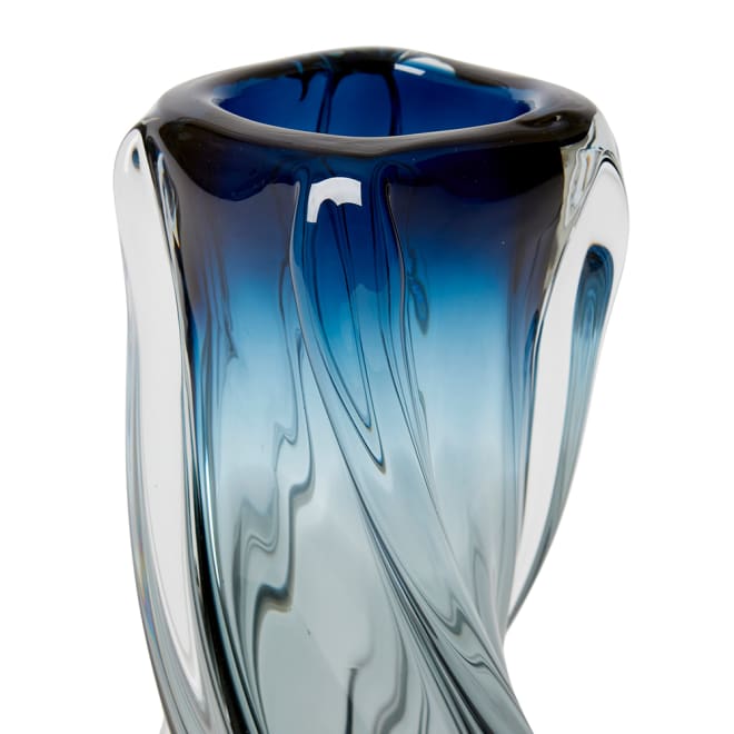 Sharik Vase - Blue, 36cm (H)