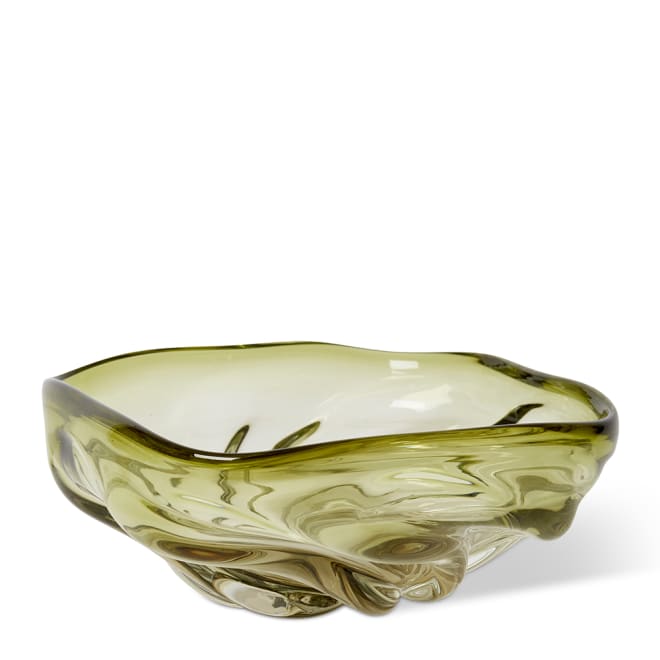 Sharik Bowl - Green, 12cm (H)