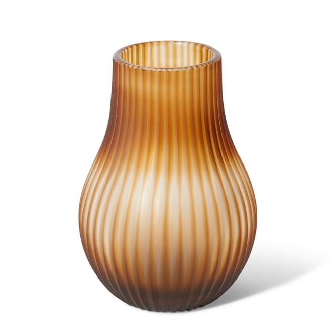 Daniela Vase - Brown, 21cm (H)