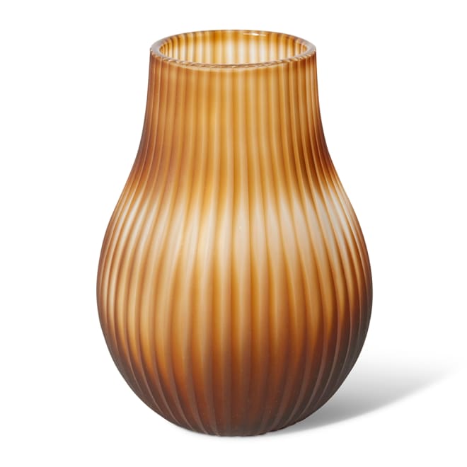 Daniela Vase - Brown, 23cm (H)