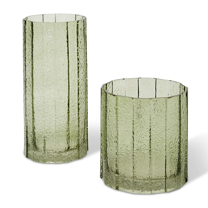 Samara Vase - Green, 15cm (H)