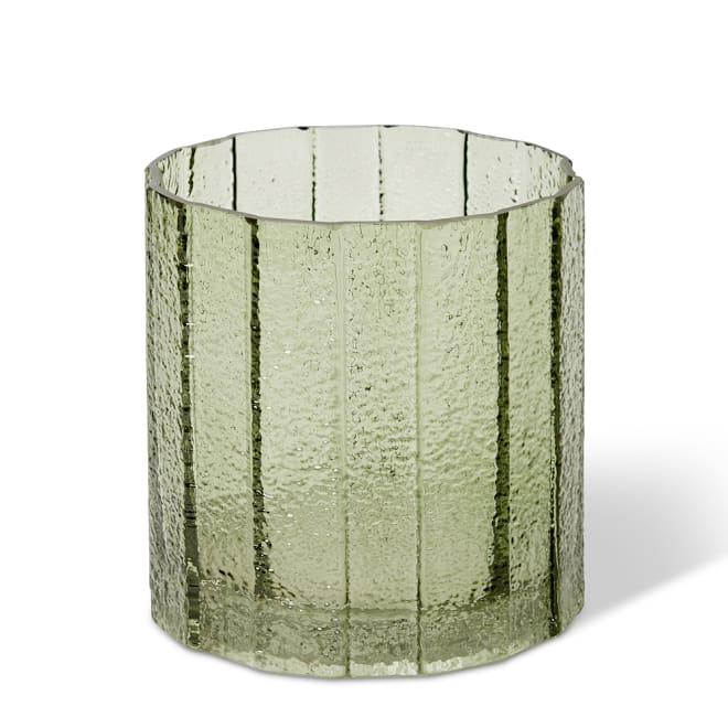 Samara Vase - Green, 15cm (H)