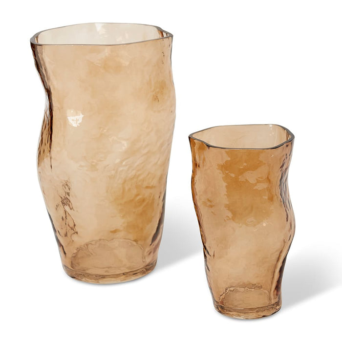 Delfina Vase - Brown, 25cm (H)