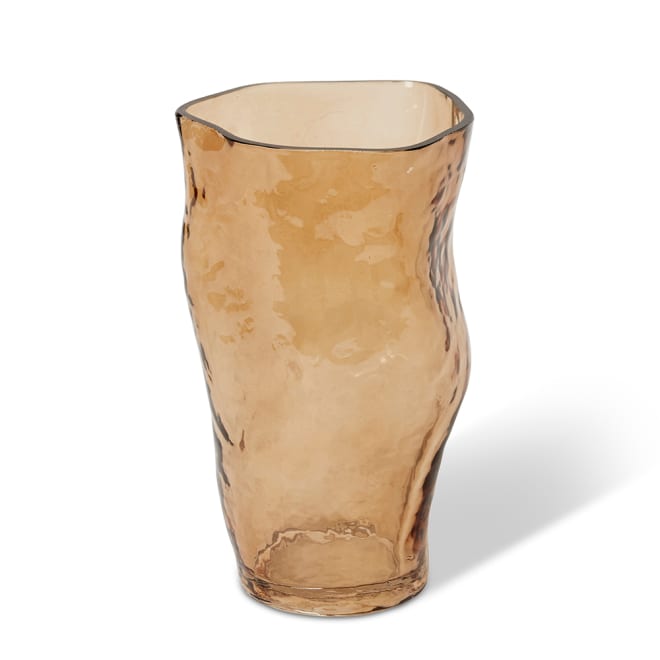 Delfina Vase - Brown, 20cm (H)