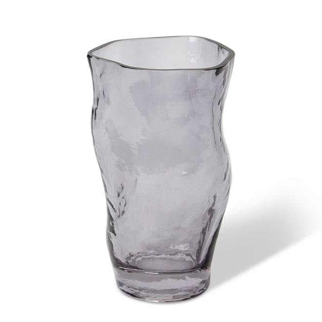 Delfina Vase - Smoke, 20cm (H)