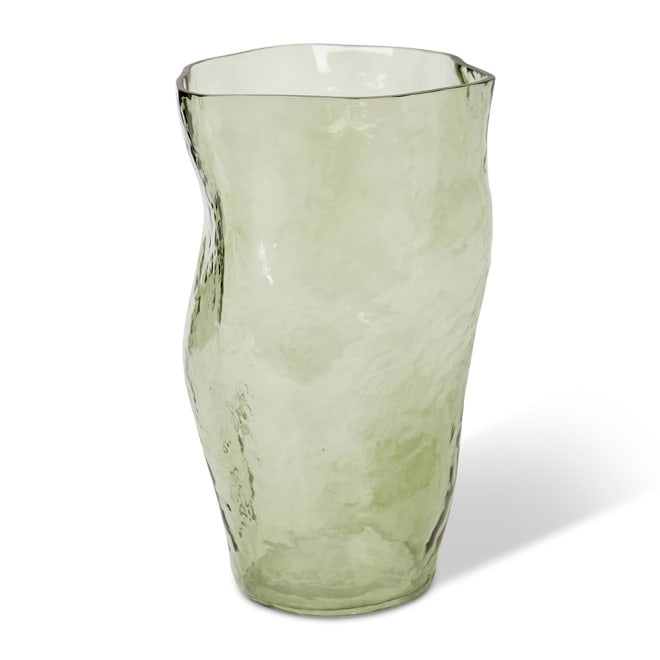 Delfina Vase - Green, 25cm (H)