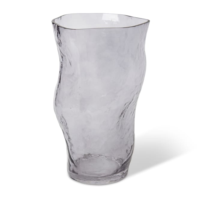 Delfina Vase - Smoke, 25cm (H)