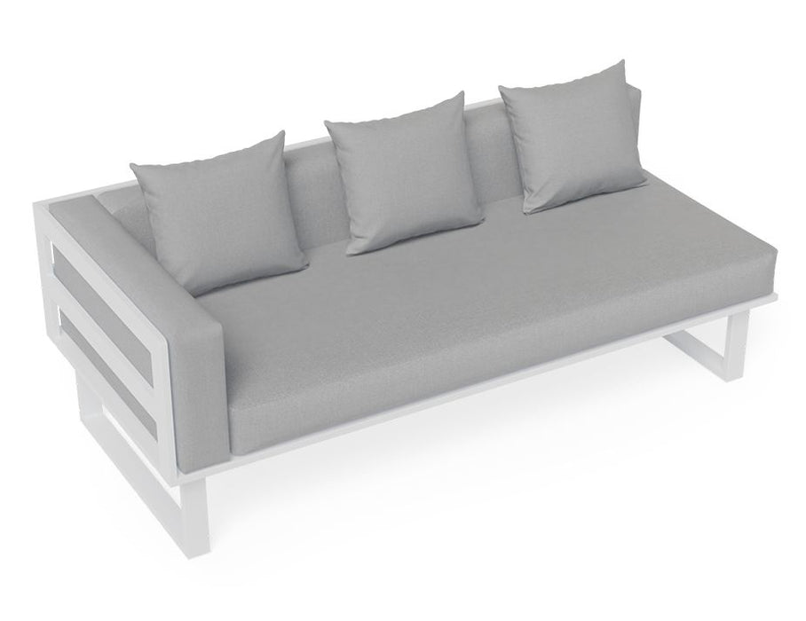 Vivara Sofa - White - Modular Section A - Left Arm