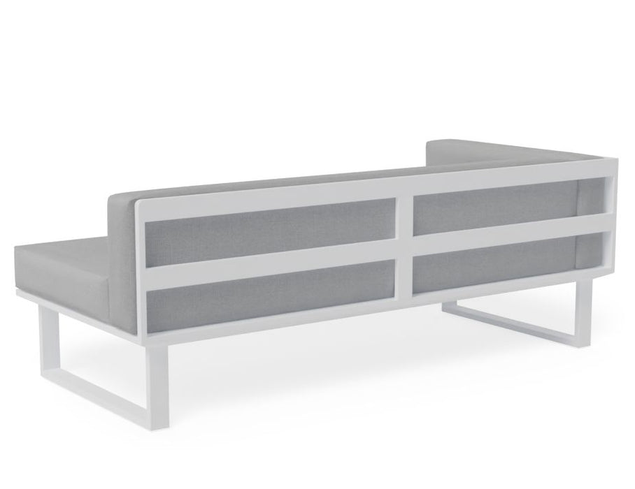 Vivara Sofa - White - Modular Section A - Left Arm